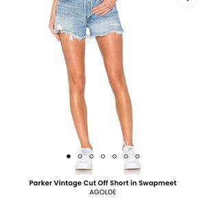 AGOLDE The Parker Long Short! High-rise and relaxed through the hips!